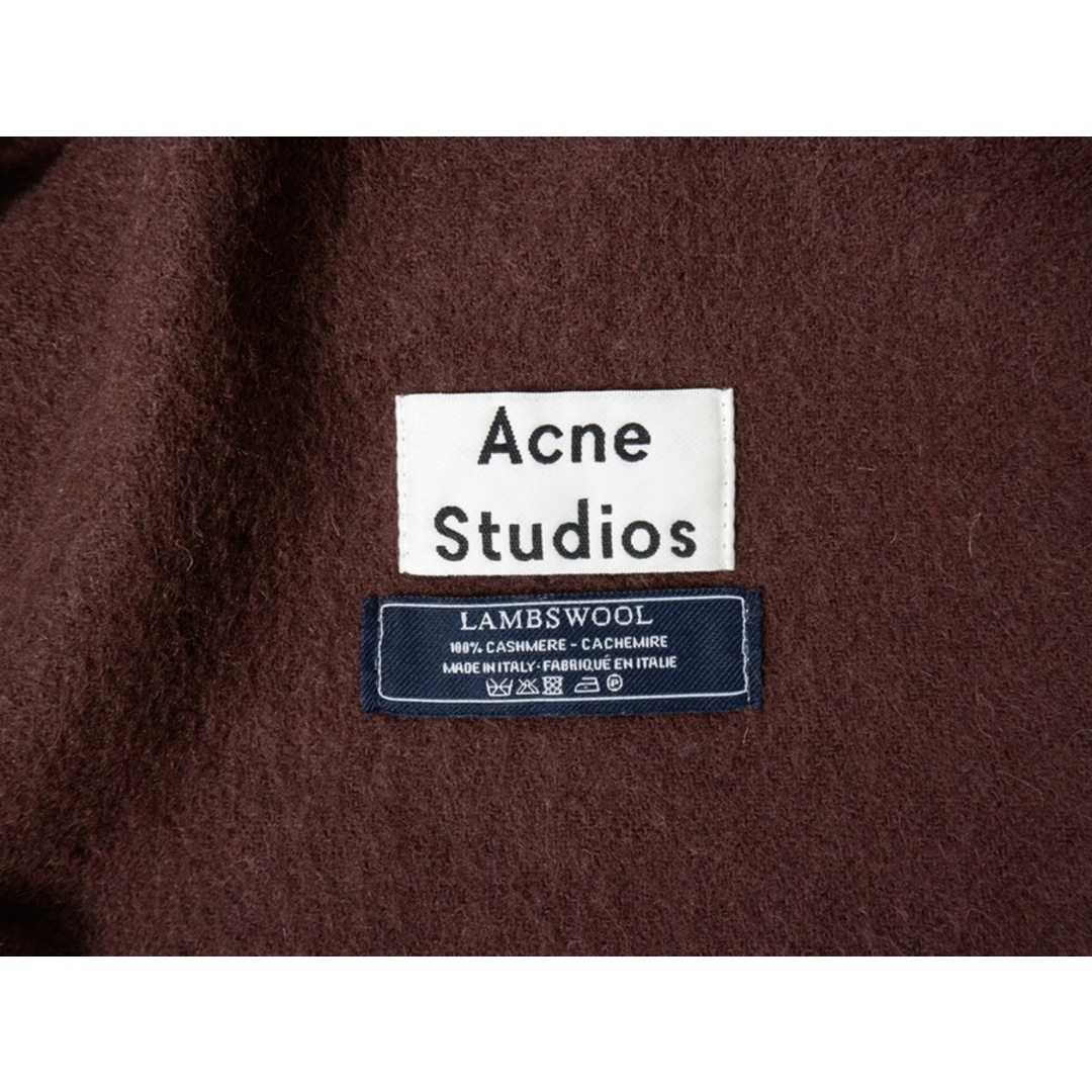 L'Appartement DEUXIEME CLASSE(アパルトモンドゥーズィエムクラス)のAcne Studiosアクネストゥディオズ L'Appartementアパルトモン購入 フリンジ大判カシミヤ100％ウールストール【フリー】【LZCA73134】 レディースのアクセサリー(その他)の商品写真