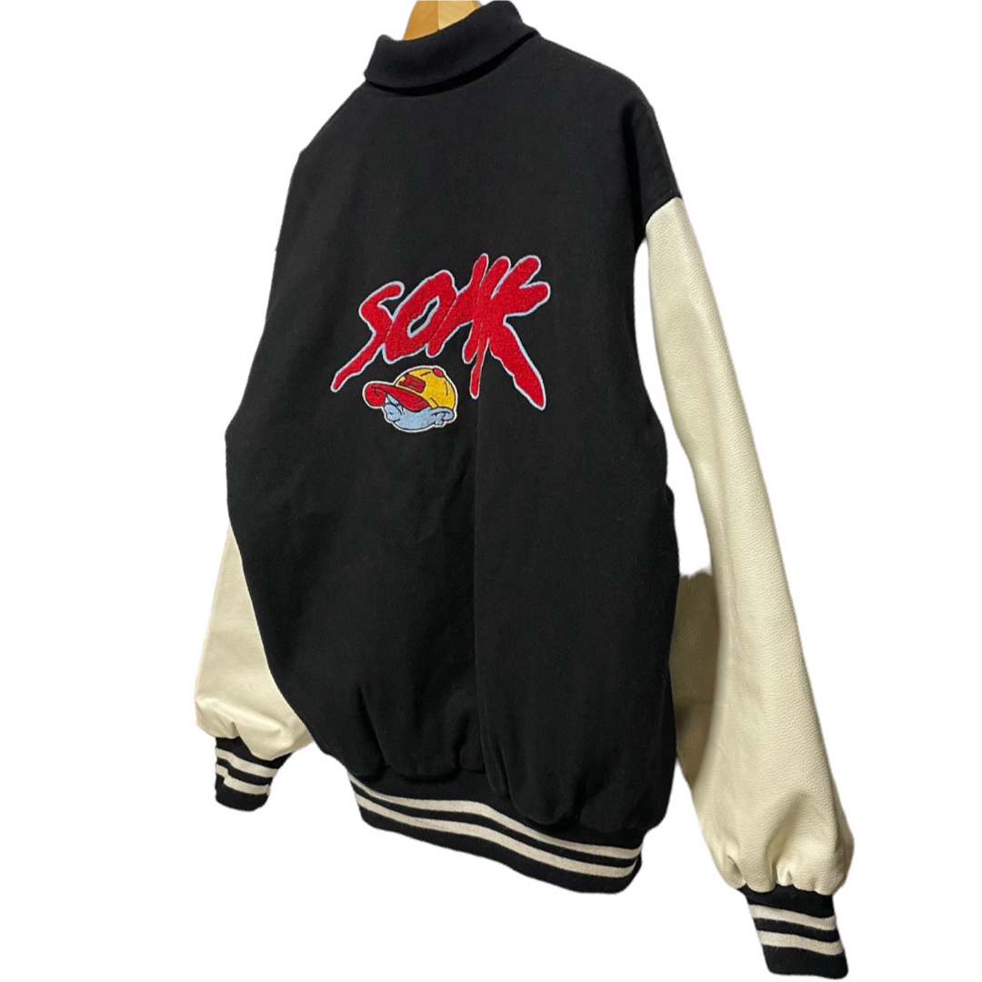 SOHK - 90s SOHK スクールオブハードノックス ウール レザー SOHK - 90s SOHK スクールオブハードノックス ウール レザー