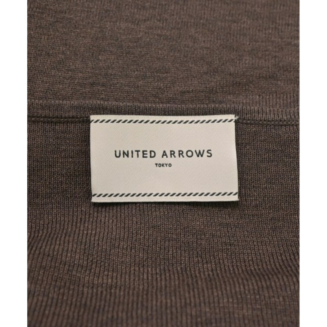 UNITED ARROWS(ユナイテッドアローズ)のUNITED ARROWS ニット・セーター -(M位) 茶 【古着】【中古】 レディースのトップス(ニット/セーター)の商品写真