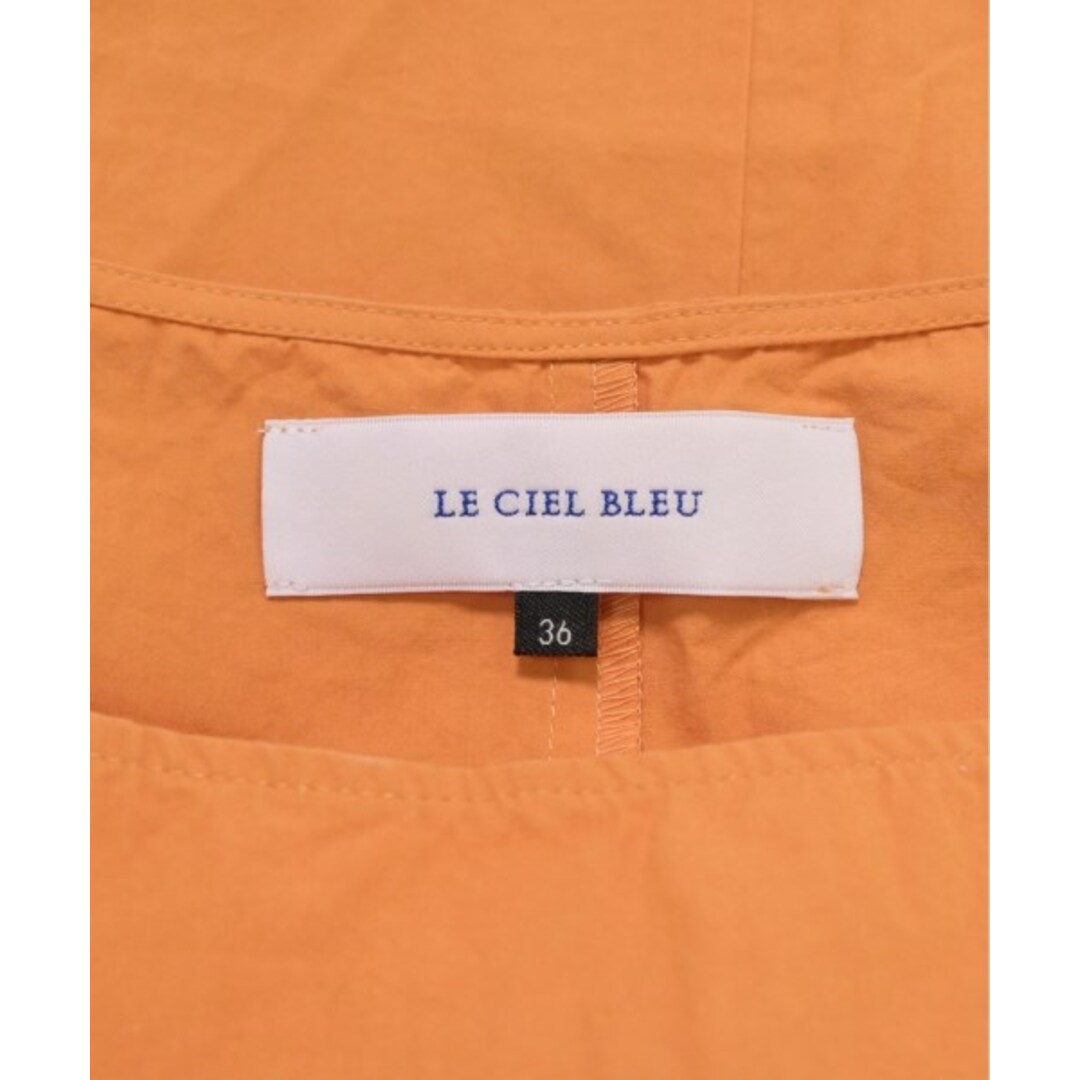 LE CIEL BLEU(ルシェルブルー)のLE CIEL BLEU カジュアルシャツ 36(S位) オレンジ 【古着】【中古】 レディースのトップス(シャツ/ブラウス(長袖/七分))の商品写真