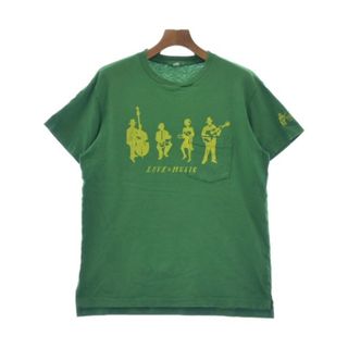 エンジニアードガーメンツ(Engineered Garments)のEngineered Garments Tシャツ・カットソー S 緑 【古着】【中古】(Tシャツ/カットソー(半袖/袖なし))