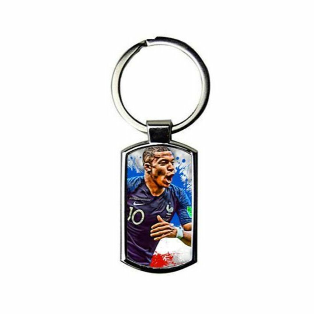 メタルキーチェーン 【 キリアン・エンバペ 】サッカー パリ フランス -2 スポーツ/アウトドアのサッカー/フットサル(記念品/関連グッズ)の商品写真