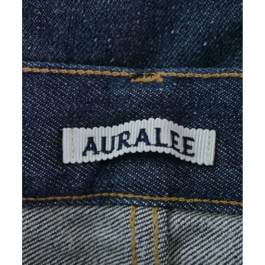AURALEE(オーラリー)のAURALEE オーラリー デニムパンツ 32(L位) インディゴ(デニム) 【古着】【中古】 メンズのパンツ(デニム/ジーンズ)の商品写真
