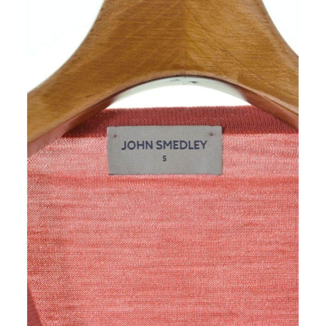 JOHN SMEDLEY(ジョンスメドレー)のJOHN SMEDLEY ジョンスメドレー カーディガン S ピンク系 【古着】【中古】 レディースのトップス(カーディガン)の商品写真