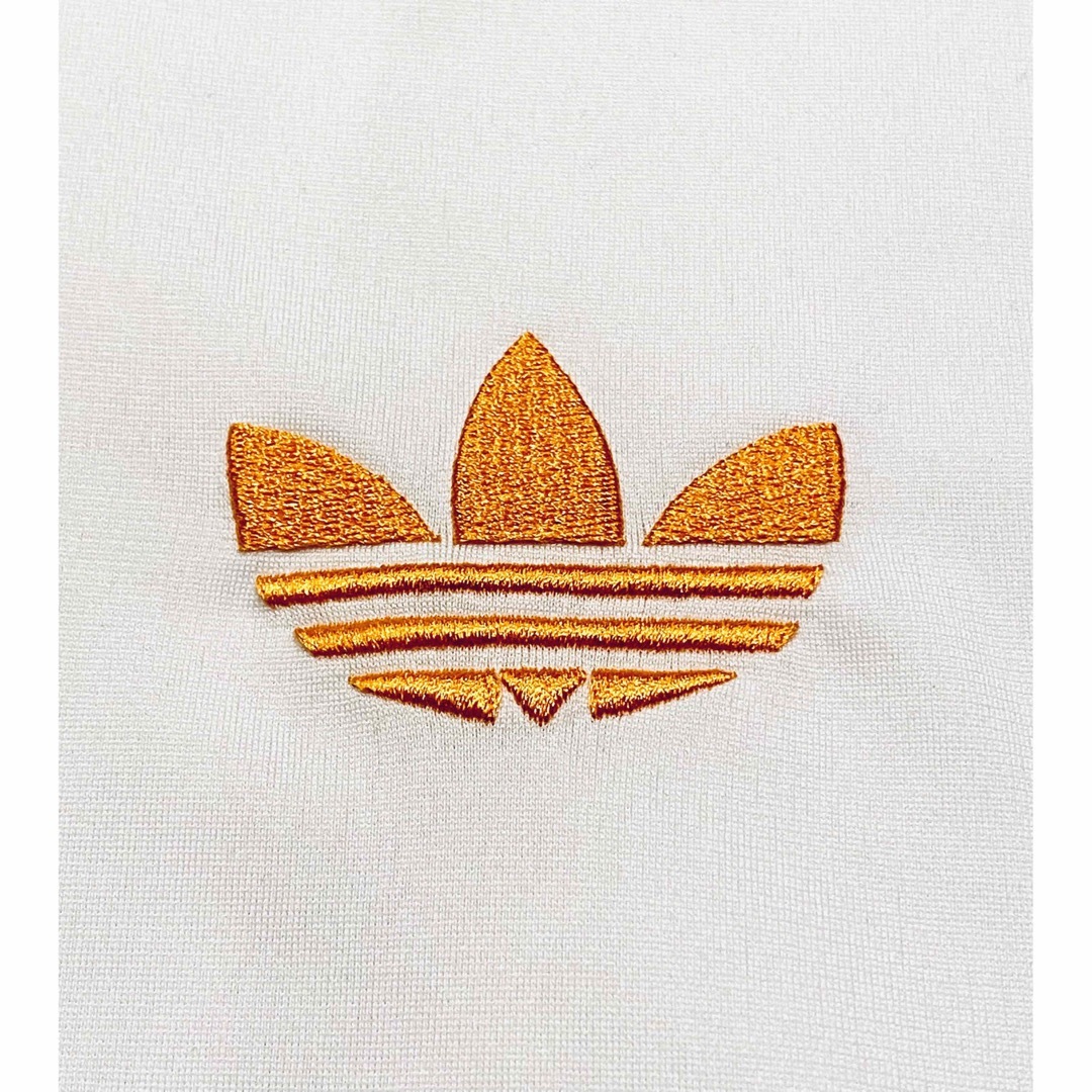 adidas(アディダス)の【入手困難】ADIDAS トラックジャケット VINTAGE 白 橙 ジャージ メンズのトップス(ジャージ)の商品写真