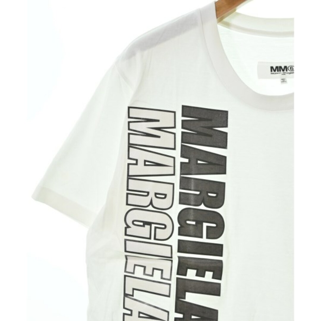 MM6(エムエムシックス)のMM6 エムエムシックス Tシャツ・カットソー XS 白 【古着】【中古】 レディースのトップス(カットソー(半袖/袖なし))の商品写真