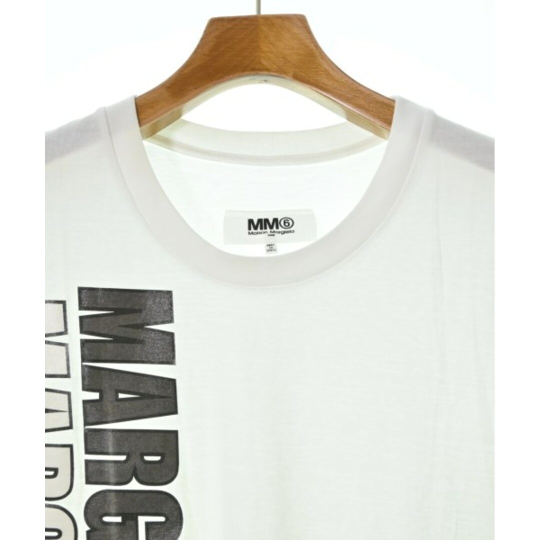 MM6(エムエムシックス)のMM6 エムエムシックス Tシャツ・カットソー XS 白 【古着】【中古】 レディースのトップス(カットソー(半袖/袖なし))の商品写真