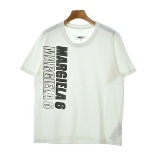 エムエムシックス(MM6)のMM6 エムエムシックス Tシャツ・カットソー XS 白 【古着】【中古】(カットソー(半袖/袖なし))