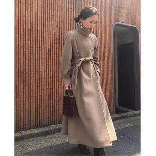 アメリヴィンテージ(Ameri VINTAGE)のPOOFY FLARE LONG COAT(ロングコート)