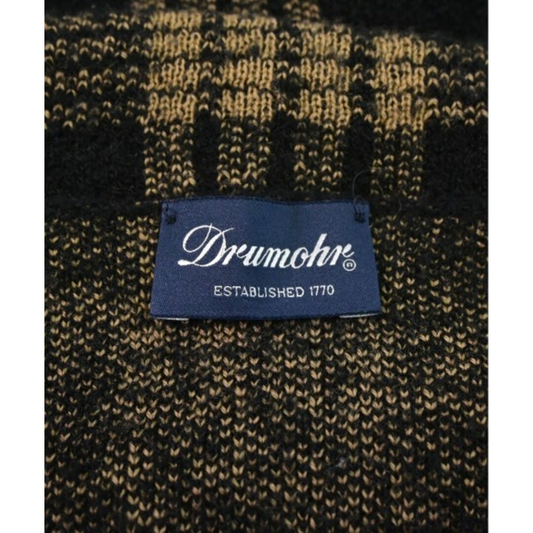 Drumohr(ドルモア)のDrumohr ドルモア カジュアルジャケット 48(L位) 黒x茶(チェック) 【古着】【中古】 メンズのジャケット/アウター(テーラードジャケット)の商品写真