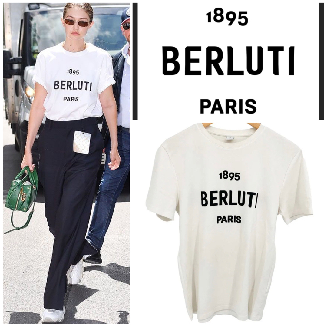 メンズ【最終値下げ】定価7万円 Berluti ベルルッティ ロゴTシャツ