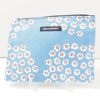 マリメッコ(marimekko)の美品 marimekko マリメッコ ポーチ 1点 コットン プケッティ AN561C (ポーチ)