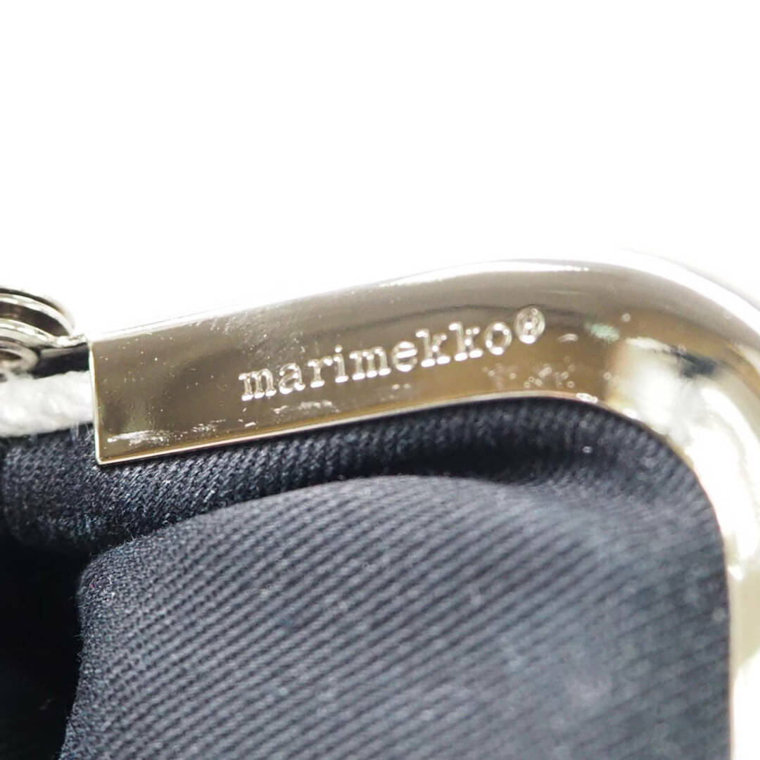 marimekko(マリメッコ)の美品 marimekko マリメッコ がま口ショルダーバッグ 1点 コットン プケッティ AN563C  レディースのバッグ(ショルダーバッグ)の商品写真