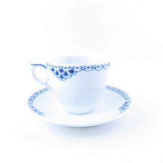 ロイヤルコペンハーゲン(ROYAL COPENHAGEN)の未使用 ROYAL COPENHAGEN ロイヤルコペンハーゲン プリンセス コーヒーカップ＆ソーサー 1客 北欧 SO870B4 (グラス/カップ)