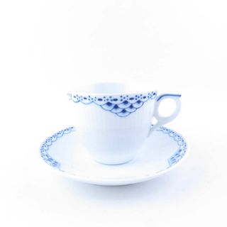 ロイヤルコペンハーゲン(ROYAL COPENHAGEN)の未使用 ROYAL COPENHAGEN ロイヤルコペンハーゲン プリンセス コーヒーカップ＆ソーサー 1客 北欧 SO873B4 (グラス/カップ)