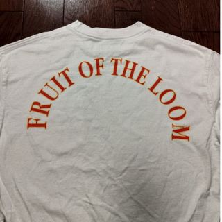 ベイフロー(BAYFLOW)のBAYFLOW　fruits of the room ロンT　ポケT　M　白(Tシャツ/カットソー(七分/長袖))