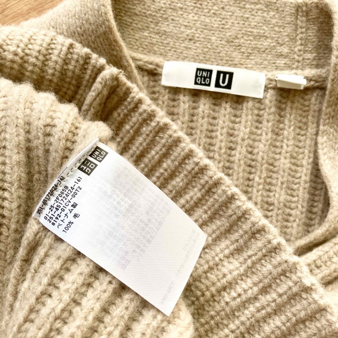 UNIQLO - UNIQLO U ユニクロ ユー プレミアムラムリブ UNIQLO - UNIQLO U ユニクロ ユー プレミアムラムリブ