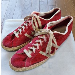 コンバース(CONVERSE)の70‘s オリジナル JACK STAR ジャックスター SUEDE 赤(スニーカー)