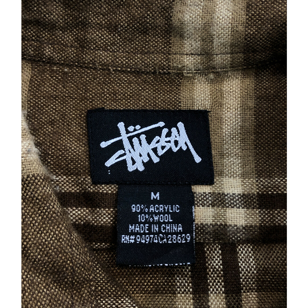 STUSSY(ステューシー)のステューシー STUSSY 長袖シャツ チェック柄    メンズ M メンズのトップス(シャツ)の商品写真