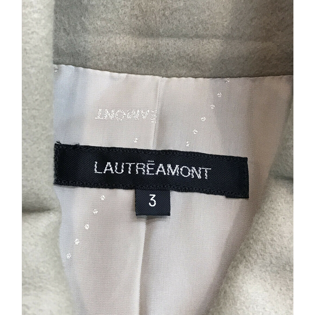 LAUTREAMONT(ロートレアモン)のロートレアモン LAUTREAMONT ステンカラーコート レディース 3 レディースのジャケット/アウター(その他)の商品写真
