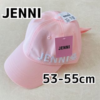 ジェニィ(JENNI)のJENNI ジェニィ ガールズ 後ろリボンキャップ  ピンク53cm〜55cm③(帽子)