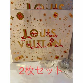 ルイヴィトン(LOUIS VUITTON)のルイヴィトン　ショッパー　小　2枚(ショップ袋)