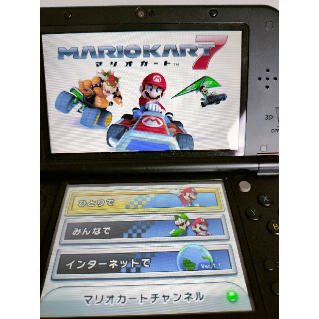 マリオカート7　3DS エンタメ/ホビーのゲームソフト/ゲーム機本体(携帯用ゲームソフト)の商品写真