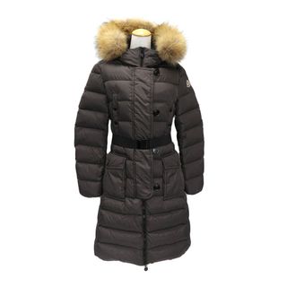 モンクレール(MONCLER)のモンクレール GENEVRIER ジェノブリエ ダウンコート 49917 25 68065 レディース ブラウン系 MONCLER 【中古】 【アパレル・小物】(その他)