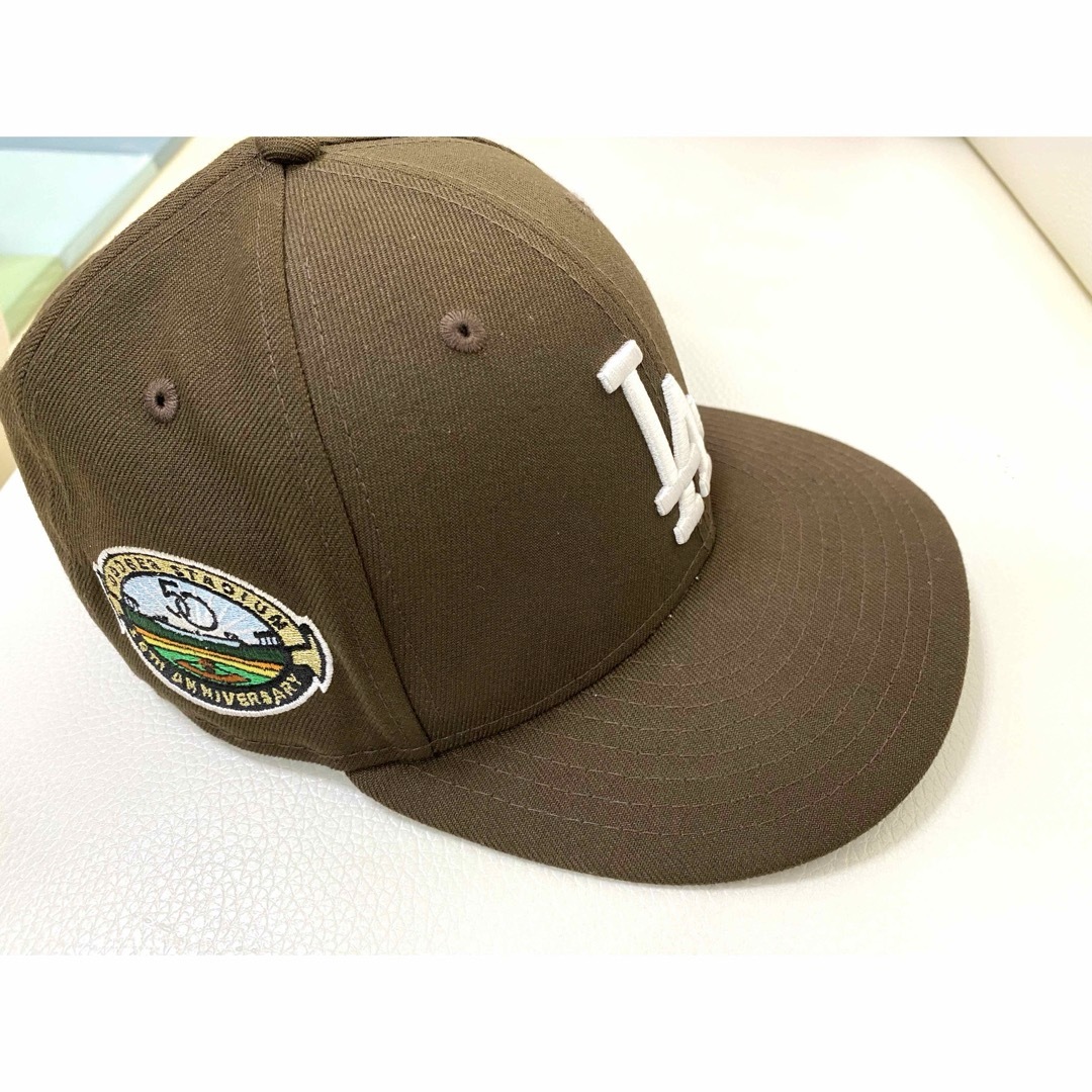 NEW ERA(ニューエラー)の【祝！大谷入団】ドジャース 50周年記念キャップ7 3/8 美品！ メンズの帽子(キャップ)の商品写真