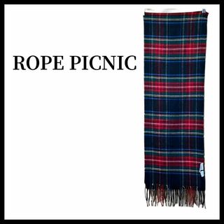 ロペピクニック(Rope' Picnic)の【送料無料】ROPE PICNIC ロペピクニック マフラー チェック ストール(マフラー/ショール)