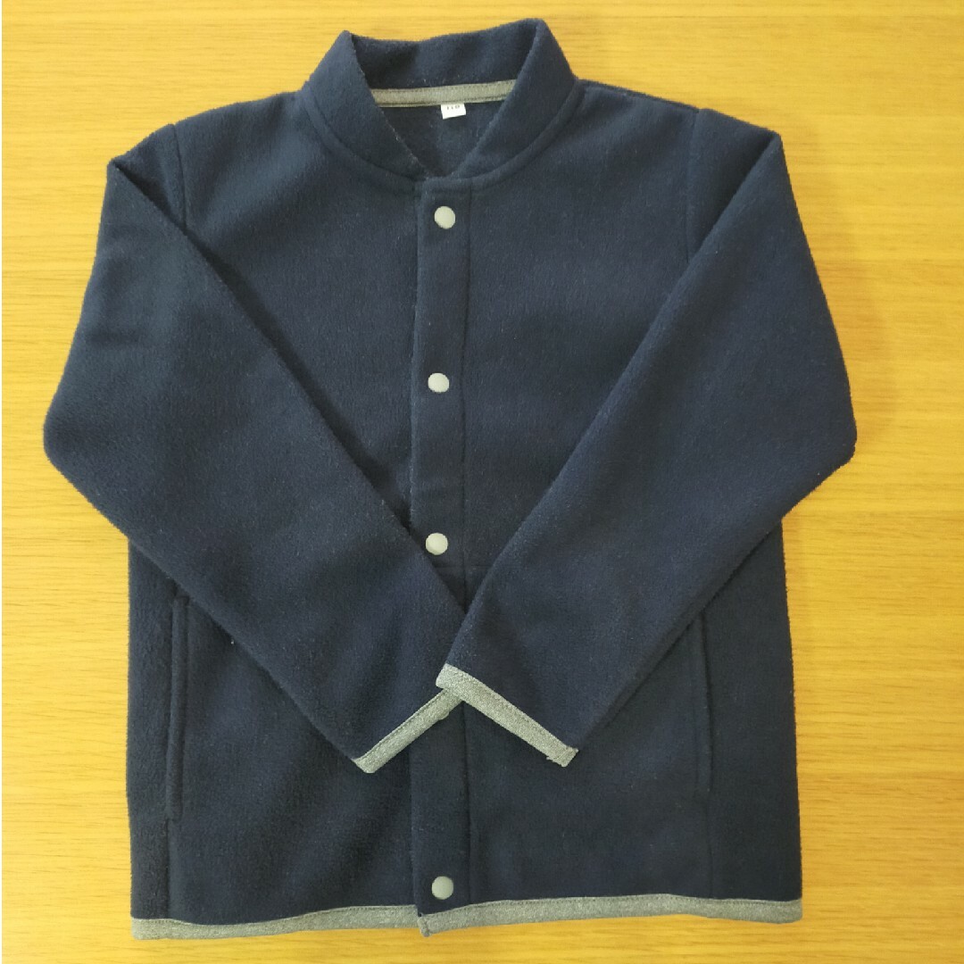 MUJI (無印良品)(ムジルシリョウヒン)のフリースジャンパー　110cm キッズ/ベビー/マタニティのキッズ服女の子用(90cm~)(ジャケット/上着)の商品写真