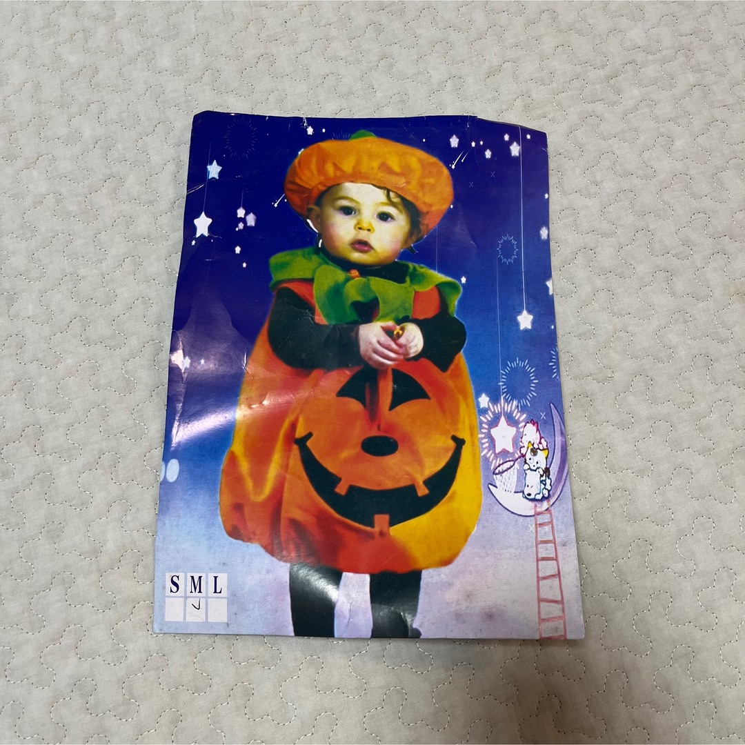 ハロウィン　カボチャ仮装 キッズ/ベビー/マタニティのキッズ/ベビー/マタニティ その他(その他)の商品写真