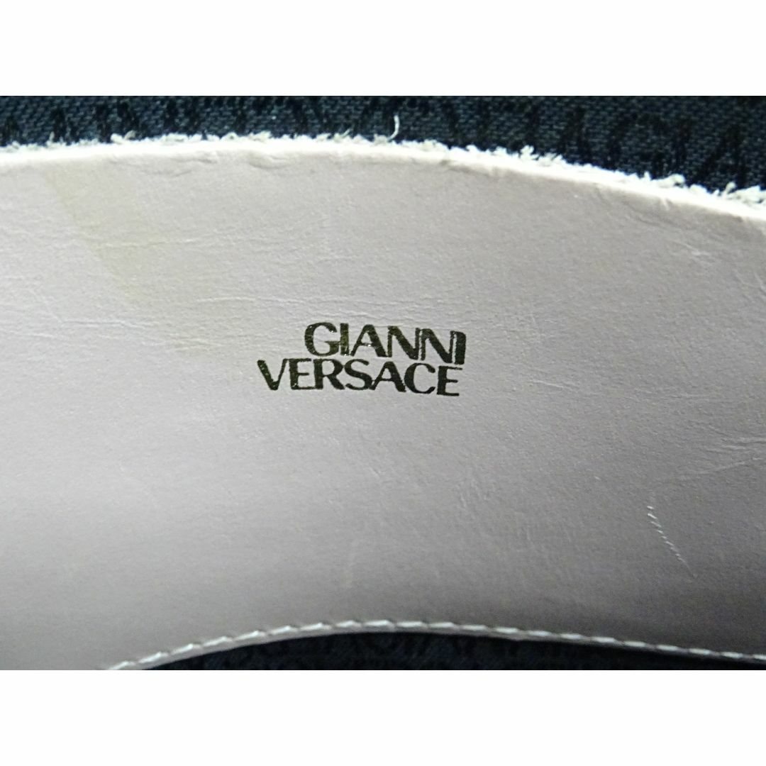 Gianni Versace(ジャンニヴェルサーチ)のK船004/  ヴェルサーチ オーストリッチ レザー ハンドバッグ ピンク系 レディースのバッグ(ハンドバッグ)の商品写真