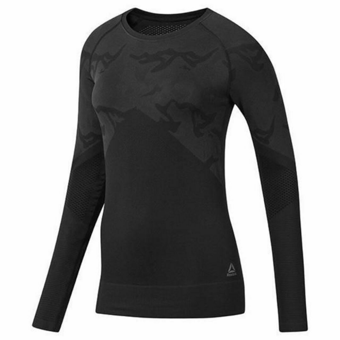 Reebok(リーボック)の（新品）Reebok　レディース　長袖 Tシャツ　      レディースのトップス(Tシャツ(長袖/七分))の商品写真