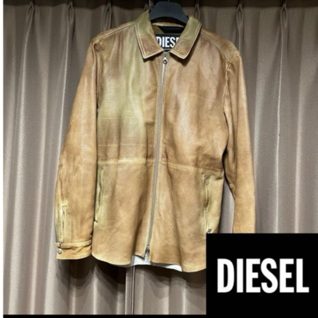 DIESEL レザー ラムレザー ジャケットレザージャケット