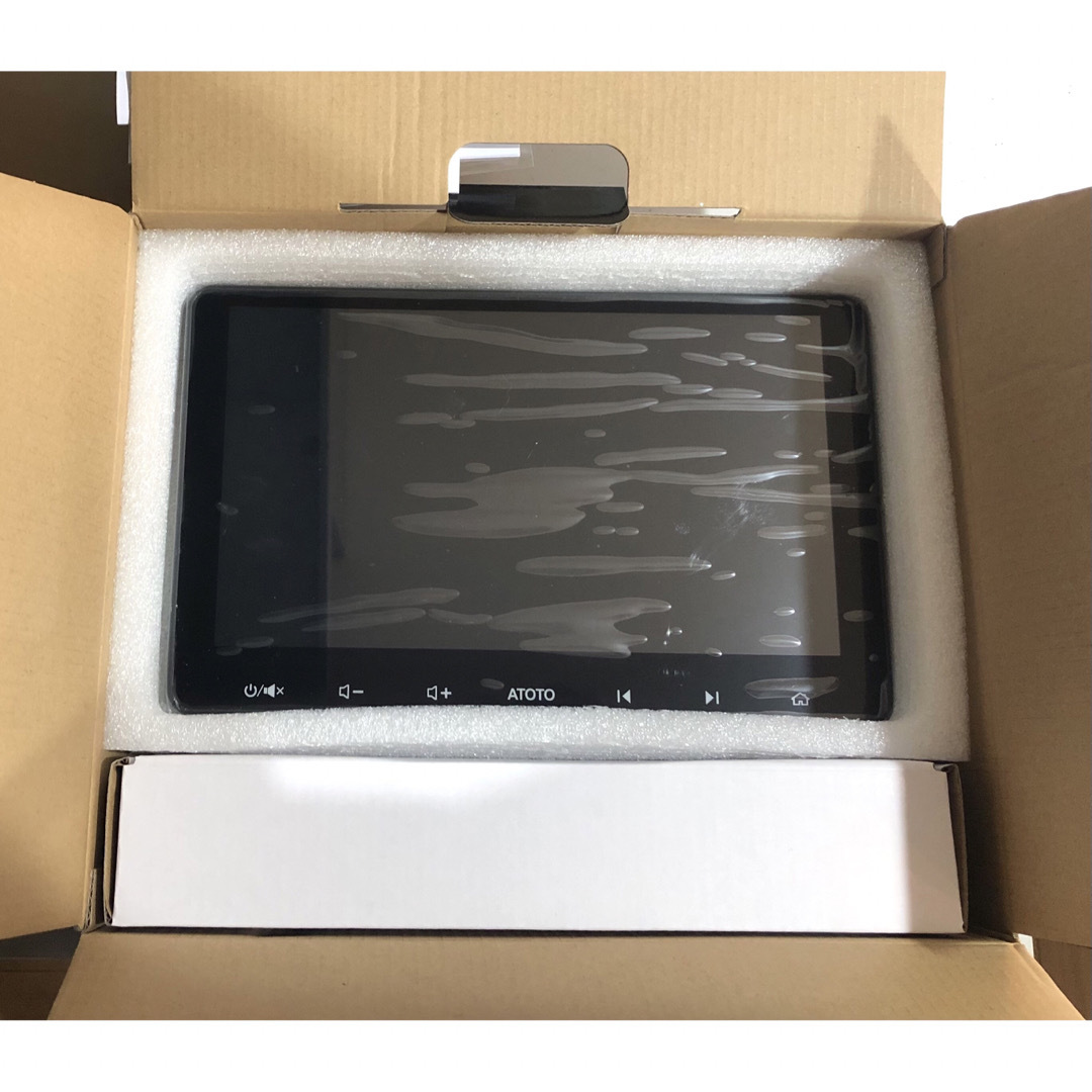 新品正規品！ATOTO ミドル10インチSDスロットAndroidナビ2023 自動車/バイクの自動車(カーナビ/カーテレビ)の商品写真