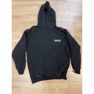 バレンシアガ(Balenciaga)のバレンシアガ　hoodie 2017 キャンペーンロゴ(パーカー)