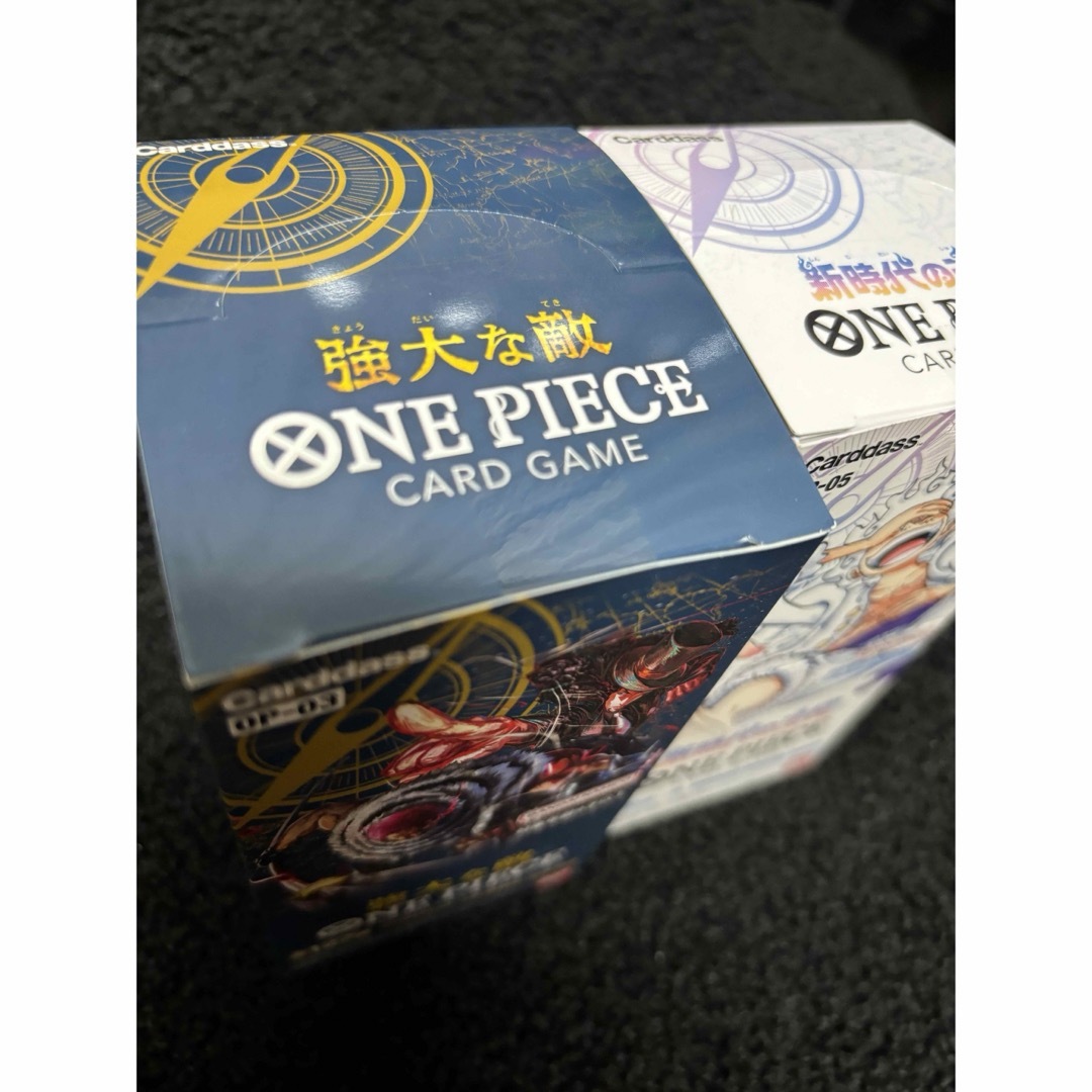 新品未開封】ワンピースカードゲーム 新時代の主役 強大な敵 計2BOX 新品未開封】ワンピースカードゲーム 新時代の主役 強大な敵 計2BOX