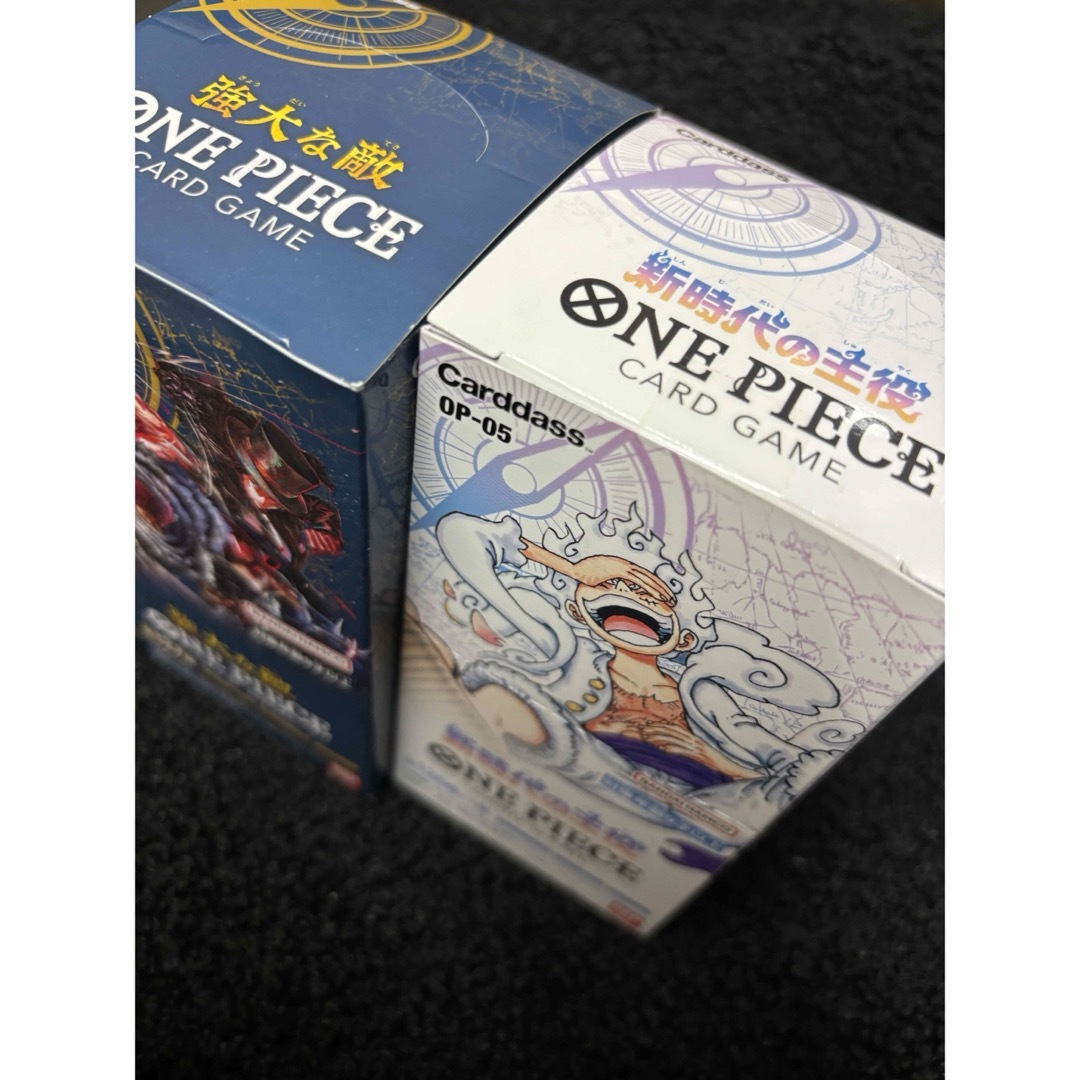 新品未開封】ワンピースカードゲーム 新時代の主役 強大な敵 計2BOX 新品未開封】ワンピースカードゲーム 新時代の主役 強大な敵 計2BOX