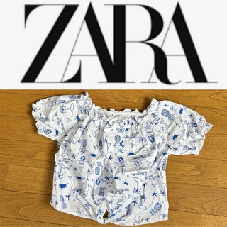 ザラ(ZARA)のアロハシャツ シャツ Tシャツ トップス 120cm キッズ ザラ ZARA(Tシャツ/カットソー)