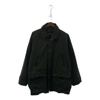 バーブァー(Barbour)のBarbour バブアー BREATHABLES ノンオイル ハーフ コート 防寒 裏地フリース ブラウン (メンズ XL) 中古 古着 P1641(トレンチコート)