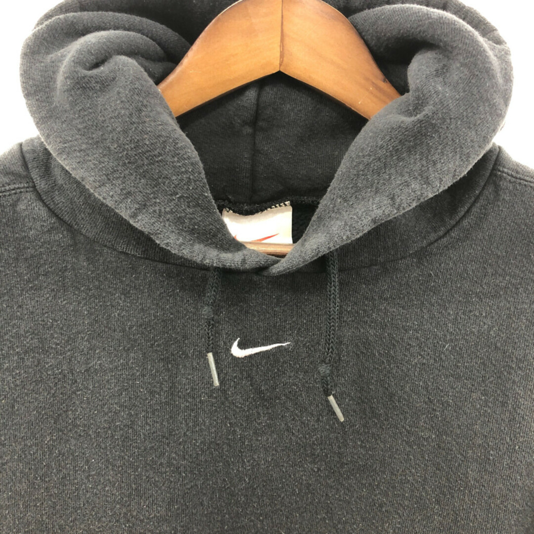 NIKE - 90年代 USA製 NIKE ナイキ センターロゴ スウェット パーカー NIKE - 90年代 USA製 NIKE ナイキ センターロゴ スウェット パーカー