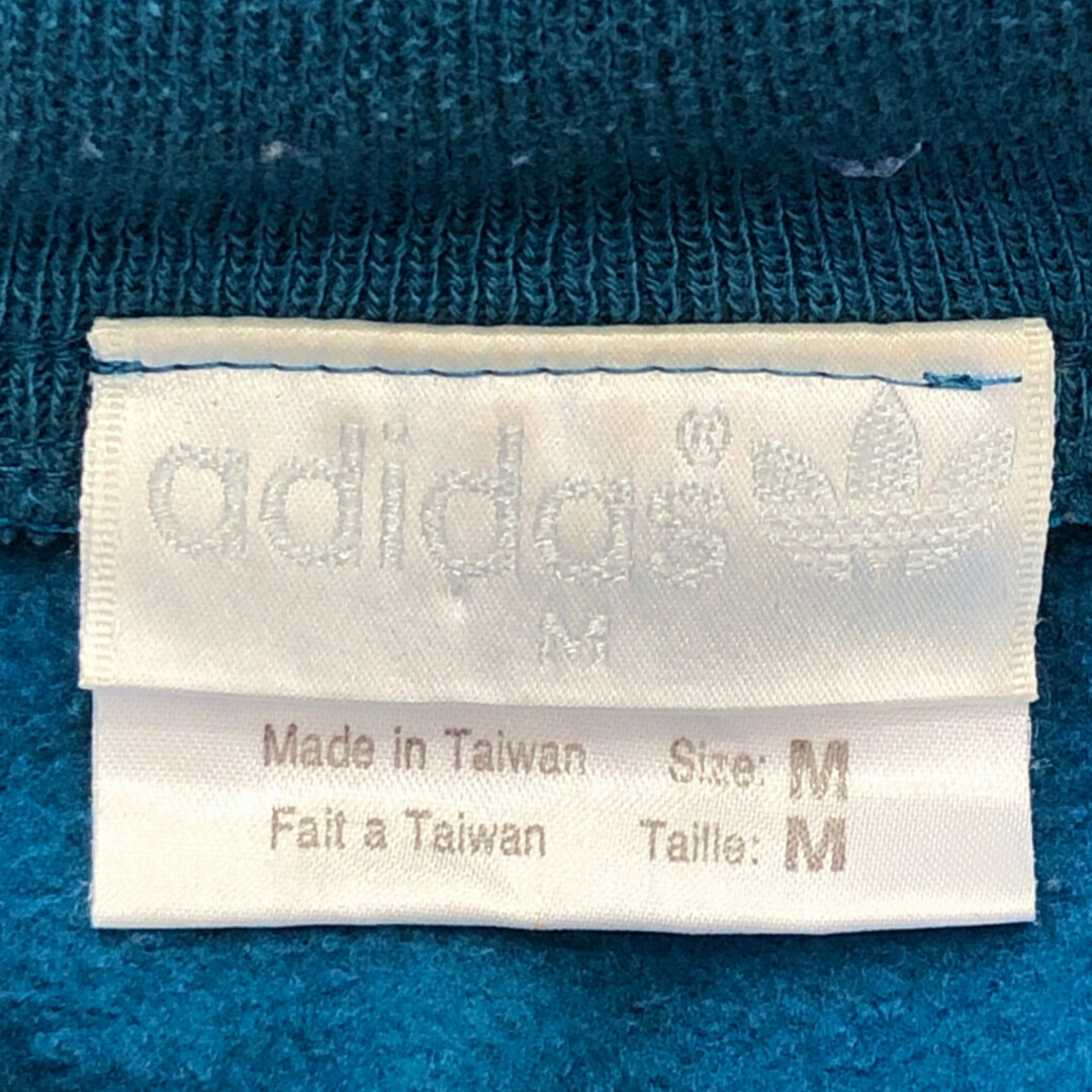 adidas(アディダス)の90年代 adidas アディダス スウェット スポーツ ライトブルー (メンズ M) 中古 古着 P1662 メンズのトップス(スウェット)の商品写真