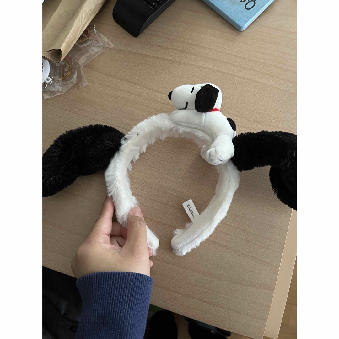 SNOOPY(スヌーピー)のスヌーピー カチューシャ エンタメ/ホビーのおもちゃ/ぬいぐるみ(キャラクターグッズ)の商品写真