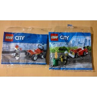 レゴ(Lego)の確認用！レゴ★シティ 消防シリーズ 2種セットB 未開封 新品 非売品 人気(その他)