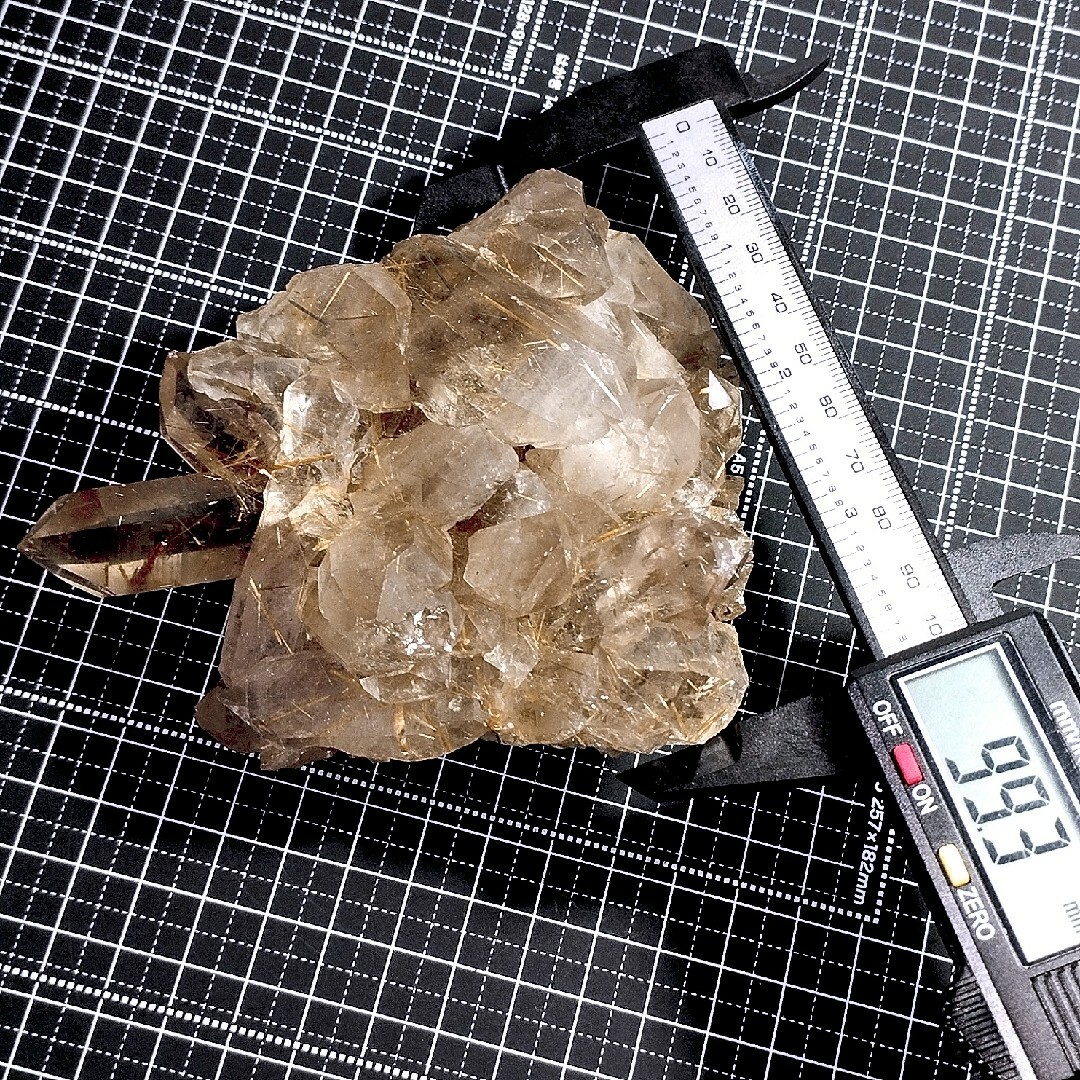 449g ゴールドルチルクォーツ 原石クラスター ブラジル ミナス 449g ゴールドルチルクォーツ 原石クラスター ブラジル ミナス