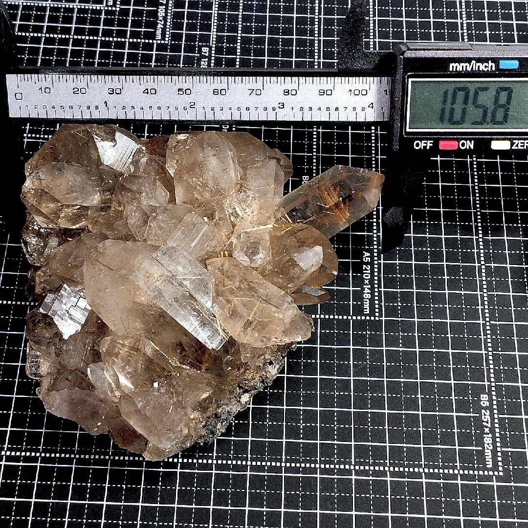 449g ゴールドルチルクォーツ 原石クラスター ブラジル ミナス 449g ゴールドルチルクォーツ 原石クラスター ブラジル ミナス