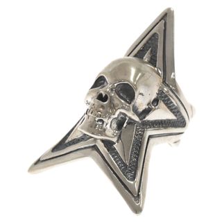 CODY SANDERSON コディーサンダーソン Large Skull Star ラージ スカル スター リング シルバー(リング(指輪))