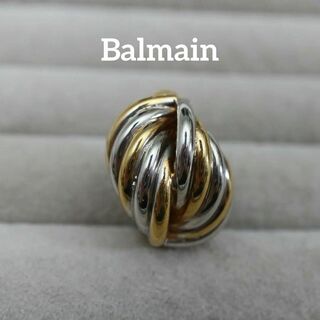 バルマン(BALMAIN)の【匿名配送】バルマン 片耳 イヤリング ゴールド ヴィンテージ(イヤリング)