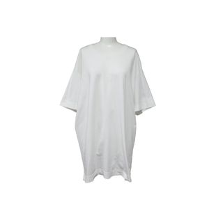 ジバンシィ(GIVENCHY)の極美品 Givenchy ジバンシー 半袖Ｔシャツ トップス ブランドロゴ BM714R3Y6B ポルトガル製 コットン ホワイト サイズL 中古 57703(Tシャツ(半袖/袖なし))